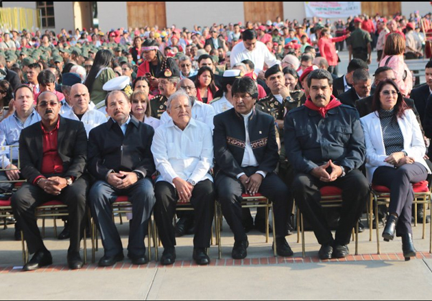 Daniel participa en homenaje a Ch&aacute;vez en el Cuartel de la Monta&ntilde;a